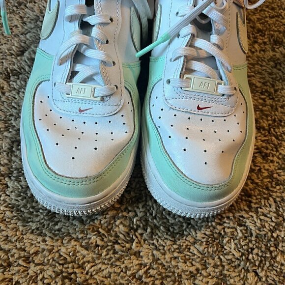 NIKE TD FORCE 1 LV8 - WHITE/ COCONUTMILK/ MINTFOAM - Picture 2 of 7